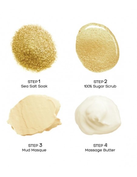 VOESH - PEDI IN A BOX 4 Step Deluxe - Mango Delight Set