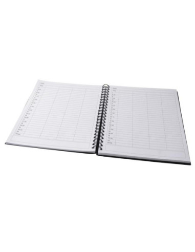 Planner, notebook Luxe, 4 columns, 200 pages.