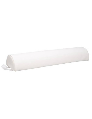 Pillow half round long, 64x9x15cm, white