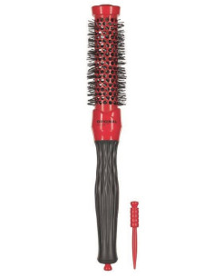 Brush with concave handle...