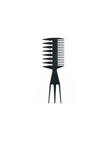 Hair comb for 3 styling techniques