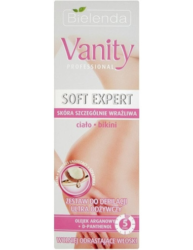 VANITY Hair Removal Cream, Nourishing, For Sensitive Skin 100ml