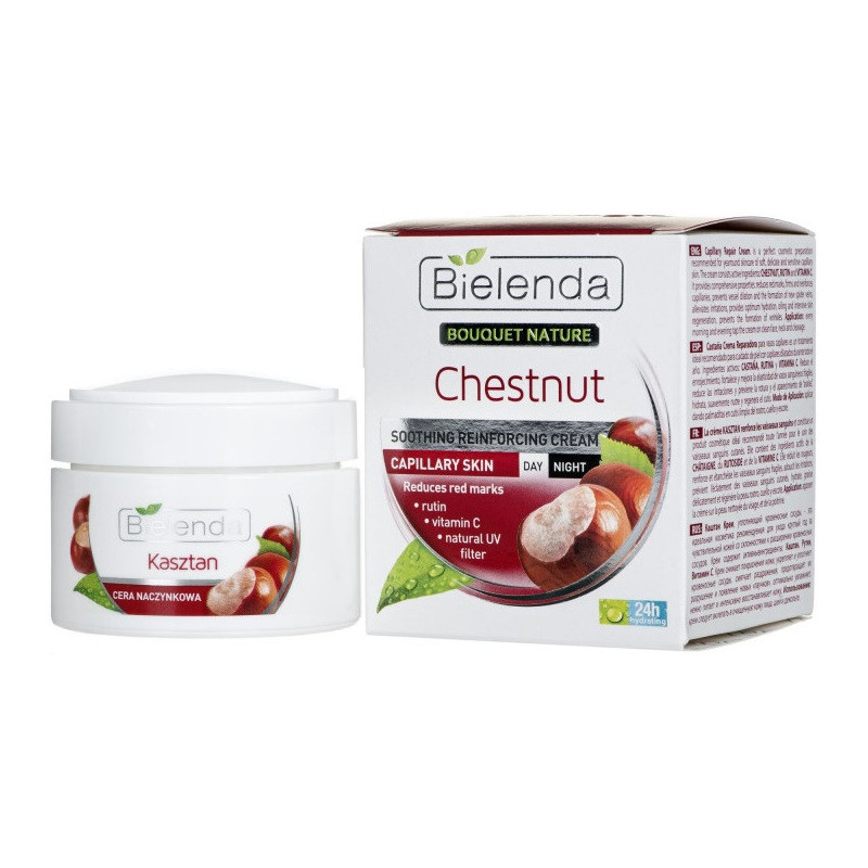 CHESTNUT Cream for sensitive, convex skin with chestnut extract 50ml