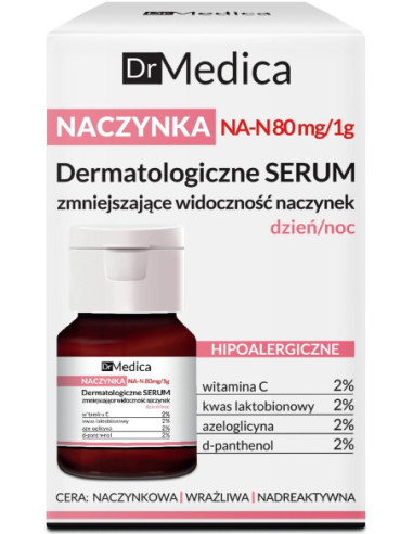 DR MEDICA CAPILLARY Serum for sensitive / reddened skin, day / night 50ml