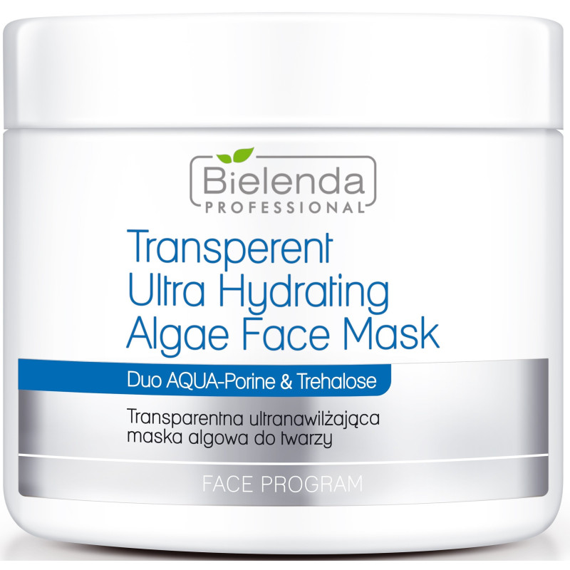 AQUA PORIN Transparent Ultra Hydrating Face Algae Mask 190g