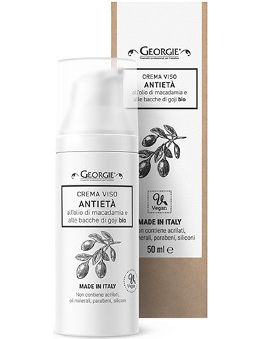 Cream toning for velvety, supple-glowing facial skin, argan oil / goji berries 50ml