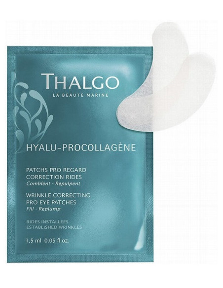 THALGO anti-wrinkle eye patches Wrinkle Correcting Eye Pro Patches Hyalu-Procollagène, 8 pairs