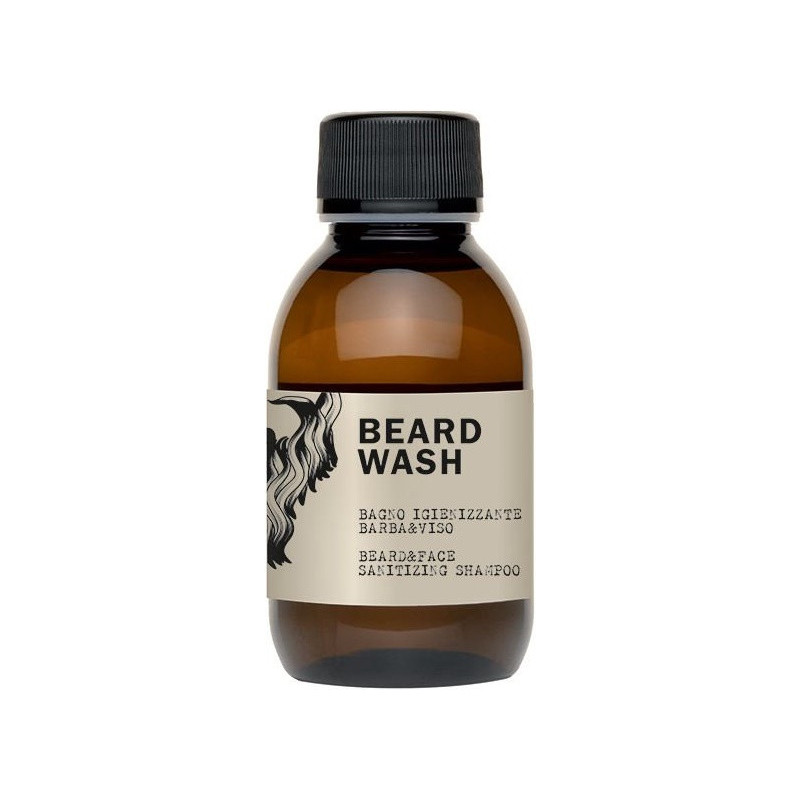 DEAR BEARD Sanitizing low foaming beard and face wash 150ml