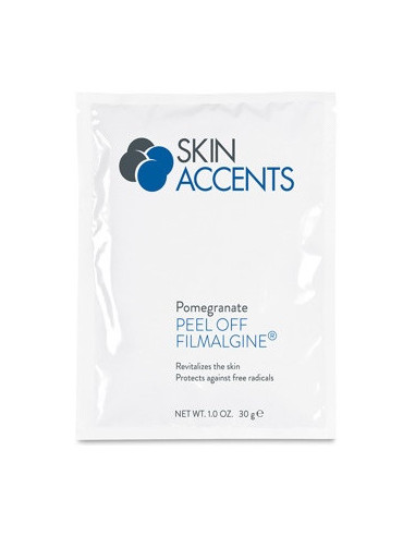 SKIN ACCENTS Peel Off Plastificējošā maska ar granātāboliem 30gr