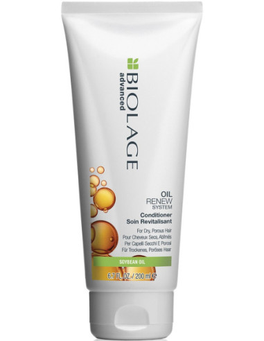 BIOLAGE OIL RENEW CONDITIONER FOR DRY, POROUS HAIR 200ML