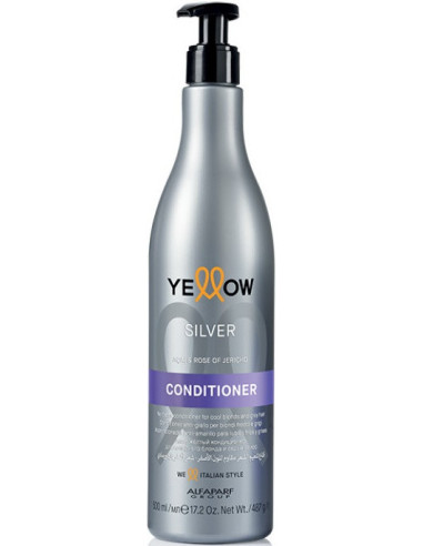 SILVER CONDITIONER for cool blondes and shiny white or gray hair 500ml