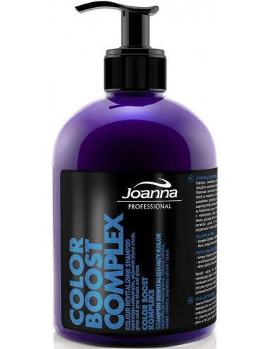 Krāsu atjaunojošs šampūns ar mikroproteīniem - pelnu pelēks 500g