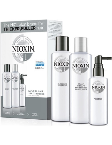 Nioxin Kit System 1 300ml+300ml+100ml