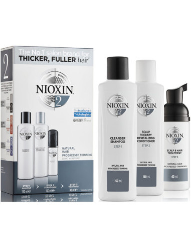 Nioxin Kit System 2 150ml+150ml+40ml