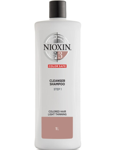 Nioxin Cleanser Shampoo System 3 1000ml