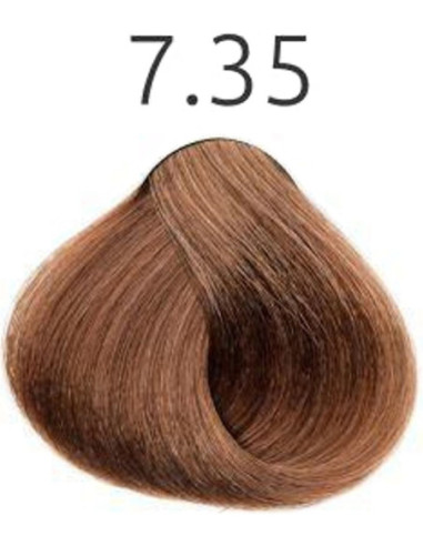 Saudzējoša matu krāsa Nr.7.35 - 60ml
