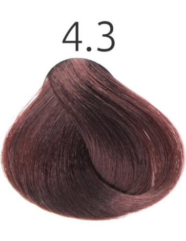 Saudzējoša matu krāsa Nr.4.3 - 60ml