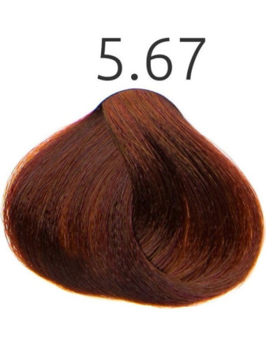 Saudzējoša matu krāsa Nr.5.67 - 60ml