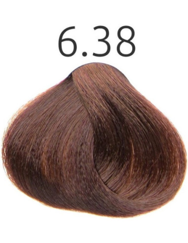 Saudzējoša matu krāsa Nr.6.38 - 60ml