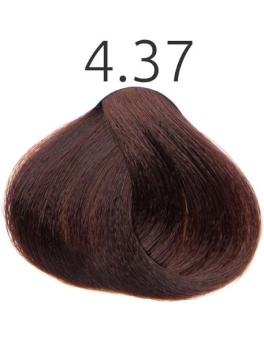 Нежная краска для волос No 4.37 - 60мл