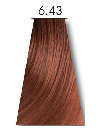 Saudzējoša matu krāsa Nr.6.43 - 60ml