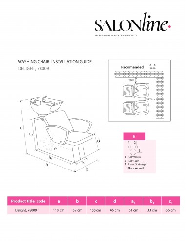 Friziera izlietne Delight
