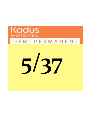 Demi‑Permanent hair color 5/37 60ml