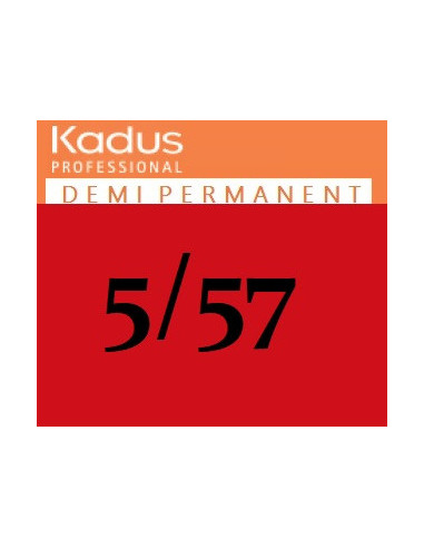 Demi‑Permanent hair color 5/57 60ml
