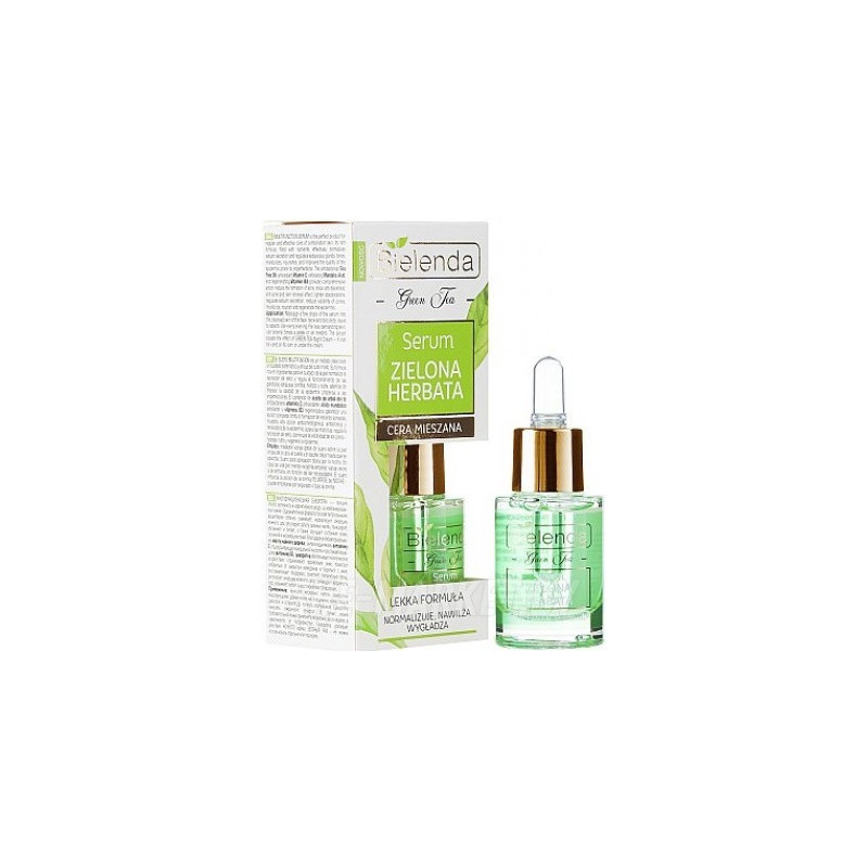 GREEN TEA Face Serum, protective / moisturizing, with hyaluronic acid and C vit. 30ml