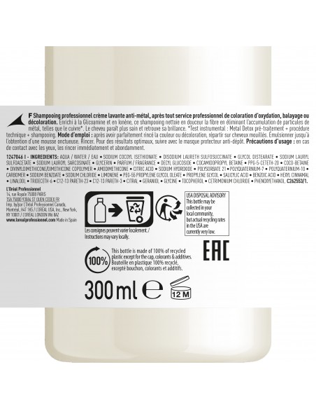 Metal Detox šampūns 300ml