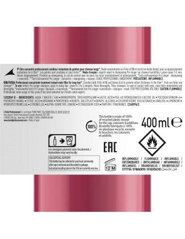 Pro Longer end thickening concentrate...