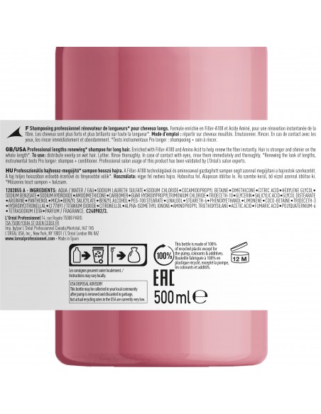 Pro Longer шампунь для восстановления длины волос 500мл