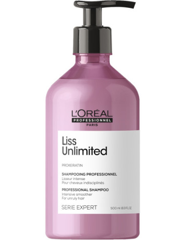 L'Oreal Professionnel Serie Expert Liss Unlimited ProKeratin šampūns 500ml