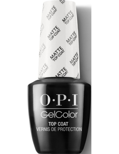 OPI - GEL COLOR Bерхнее покрытие с матовым эффектом 15мл