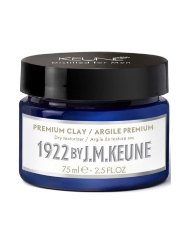 KEUNE 1922 Premium Clay - глина для укладки коротких и средних волос 75мл