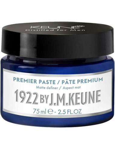 KEUNE 1922 Premier Paste - паста для укладки для коротких и средних волос 75мл