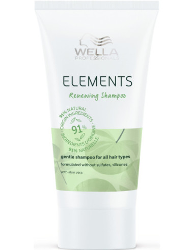 ELEMENTS CALMING SHAMPOO for dry or delicate scalp 30ml