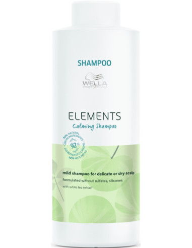 ELEMENTS CALMING SHAMPOO for dry or delicate scalp 1000ml
