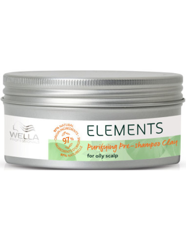 ELEMENTS PURIFYING PRE-SHAMPOO CLAY mask for oily scalp 70ml