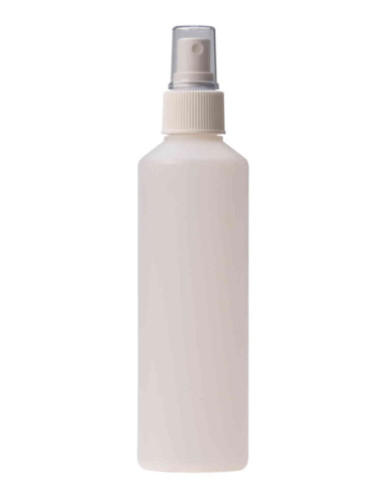 Spray bottle, plastic, white, 250 ml.