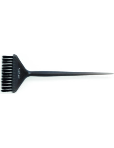 Hair dye brush, with double...