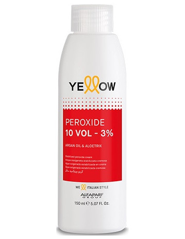 YELLOW COLOR PEROXIDE 10 VOL (3%) stabilized peroxide cream 150ml
