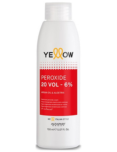 YELLOW COLOR PEROXIDE 20 VOL 6% stabilized peroxide cream 150ml