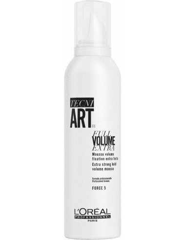 TECNI ART Full Volume Extra пенка для объёма и фиксации тонких волос, 250мл