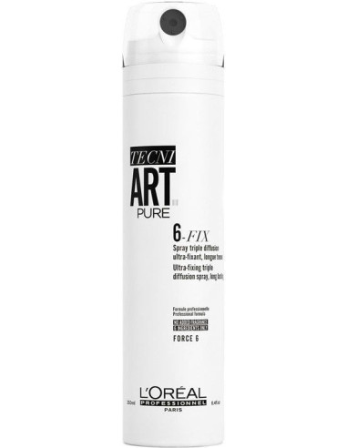 TECNI.ART Spray Triple Diffusion 6 Fix īpaši spēcīgas fiksācijas matu laka, 250ml