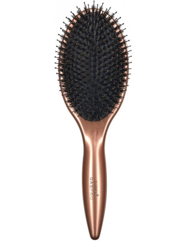 Hair brush, antistatic, natural - nylon bristles