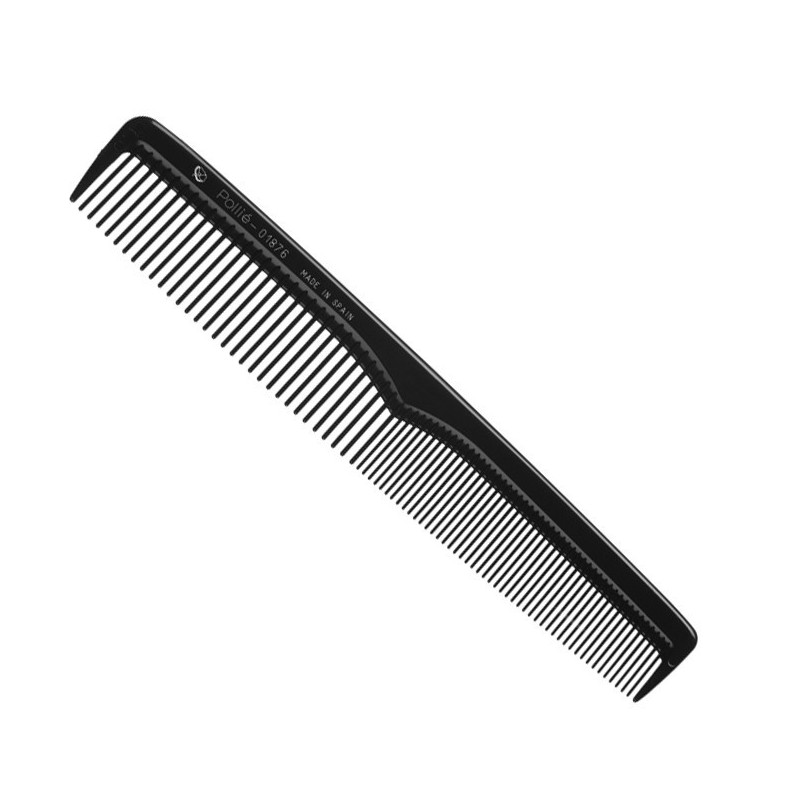 Comb 17.5 cm | Nylon 12pcs, Black