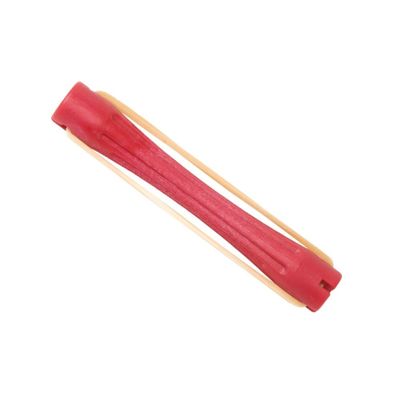 Perm Rolls No.4 (100pcs / pack), plastic, red
