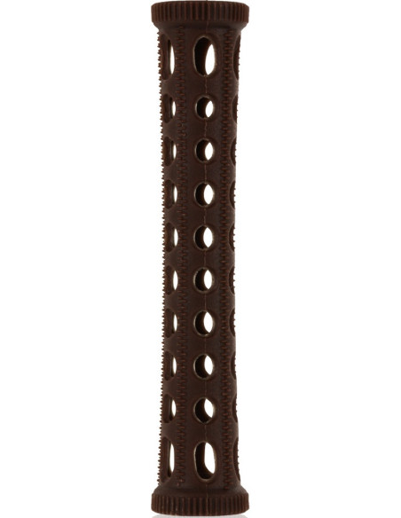 Ruļļi, plastmasas, 10mm, 7.5cm, 10gb,brūni