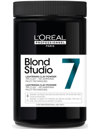 Blond Studio Lightening Clay Powder 7 balinošais pūderis 500g